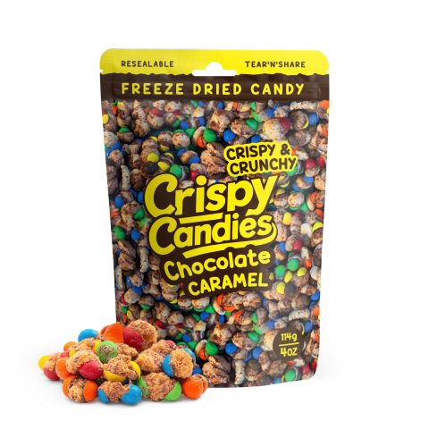 Freeze Dried Chocolate Caramel Buttons - Thumbnail 1