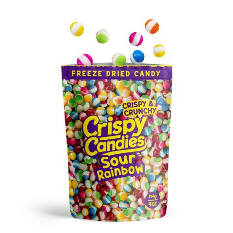 Freeze Dried Rainbow Sour Candies - Thumbnail 2