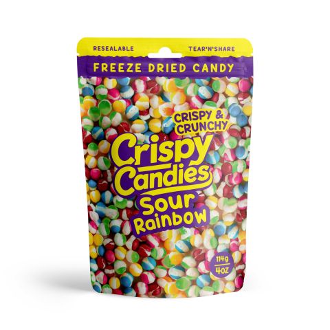 Freeze Dried Rainbow Sour Candies - Thumbnail 3